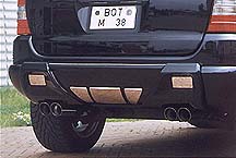Mercedes Benz ML320 BRABUS version with 18 inch wheels,