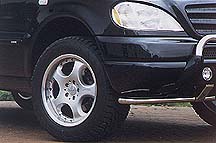 Mercedes Benz ML320 BRABUS version with 18 inch wheels,