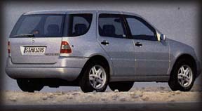 pre-production Mercedes M-Class Death Valley